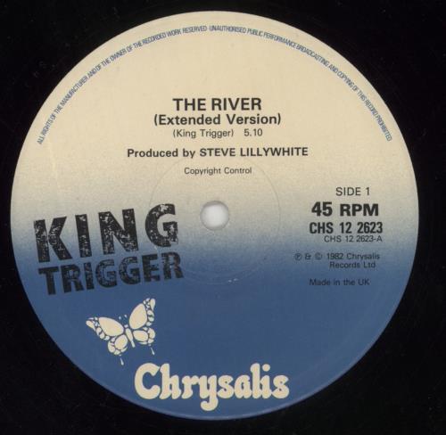 King Trigger River 12" vinyl single (12 inch record / Maxi-single) UK KIG12RI604976