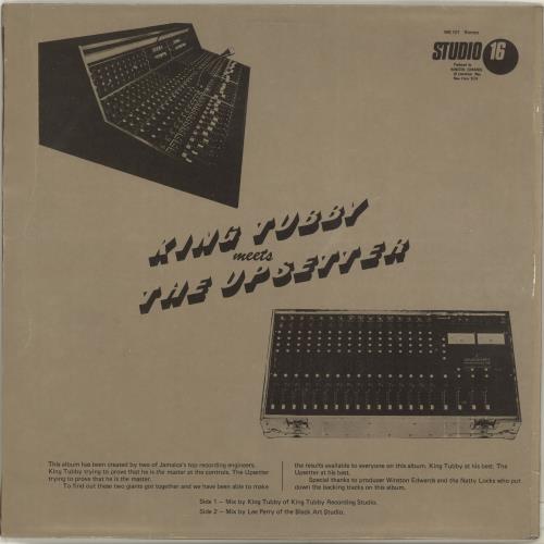 King Tubby At The Grass Roots Of Dub - Orange Label vinyl LP album (LP record) UK K/TLPAT704370