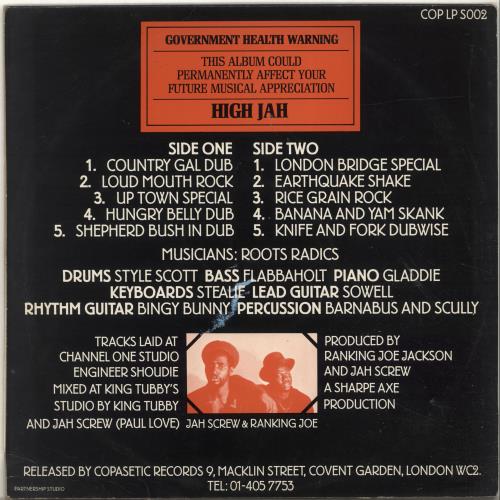 King Tubby Dangerous Dub vinyl LP album (LP record) UK K/TLPDA698732