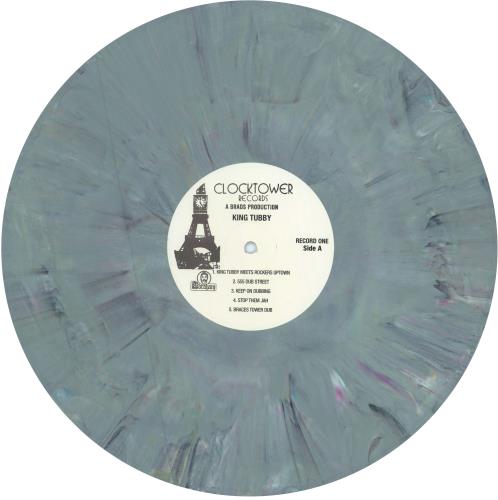 King Tubby Stalag 80 Dubwise - Grey Marbled Vinyl vinyl LP album (LP record) Canadian K/TLPST782020