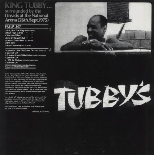 King Tubby Surrounded By The Dreads At The National Arena (26th. September 1975) vinyl LP album (LP record) UK K/TLPSU855743