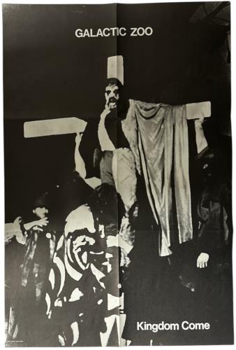 Kingdom Come (Arthur Brown) Galactic Zoo Dossier + Poster, PR & Postcard vinyl LP album (LP record) UK KGCLPGA872069