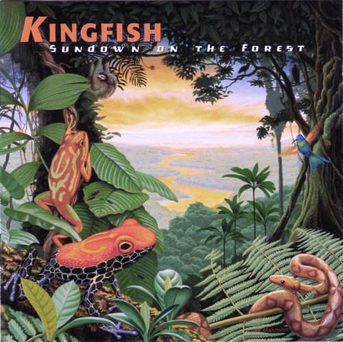 Kingfish Sundown On The Forest CD album (CDLP) US KFSCDSU454464