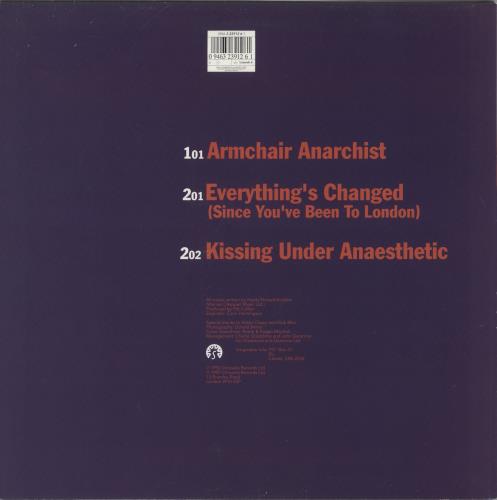 Kingmaker Armchair Anarchist 12" vinyl single (12 inch record / Maxi-single) UK KGM12AR526251