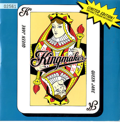 Kingmaker Queen Anne - Limited Edition 7" vinyl single (7 inch record / 45) UK KGM07QU624740