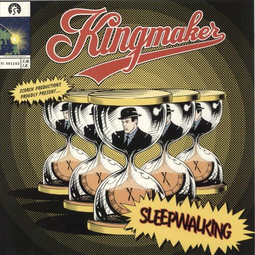 Kingmaker Sleepwalking + Print vinyl LP album (LP record) UK KGMLPSL592985