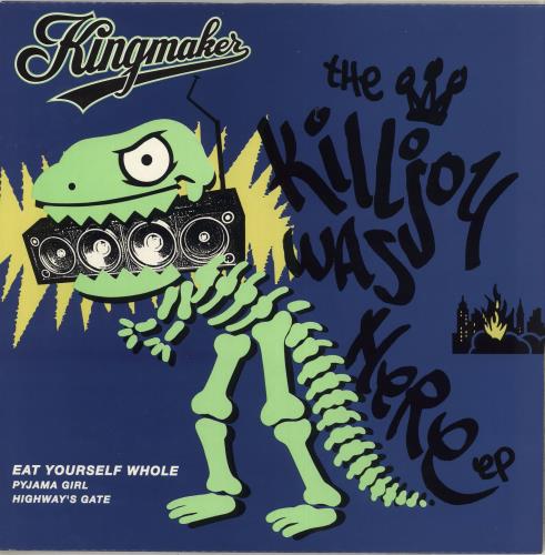 Kingmaker The Killjoy Was Here EP 12" vinyl single (12 inch record / Maxi-single) UK KGM12TH437615