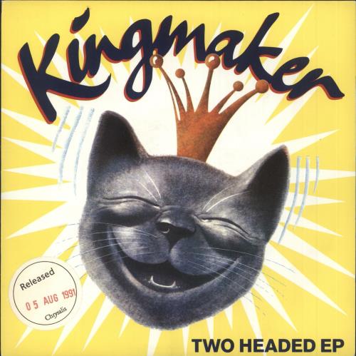 Kingmaker Two Headed EP 7" vinyl single (7 inch record / 45) UK KGM07TW747469