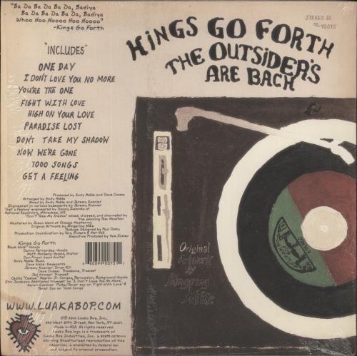 Kings Go Forth The Outsiders Are Back vinyl LP album (LP record) US 8WPLPTH854927