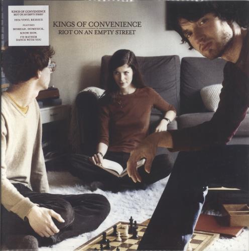 Kings Of Convenience Riot On An Empty Street vinyl LP album (LP record) UK KOCLPRI852097