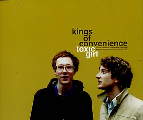 Kings Of Convenience Toxic Girl 2-CD single set (Double CD single) UK KOC2STO296916