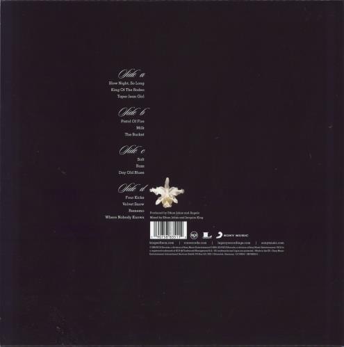 Kings Of Leon Aha Shake Heartbreak - Clear Vinyl 2-LP vinyl record set (Double LP Album) UK KOL2LAH795430