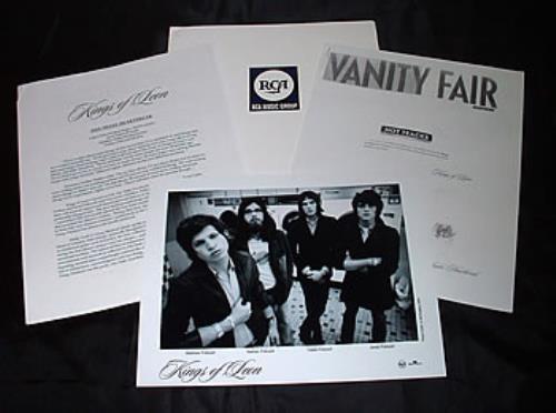 Kings Of Leon Aha Shake Heartbreak media press pack US KOLPPAH323459