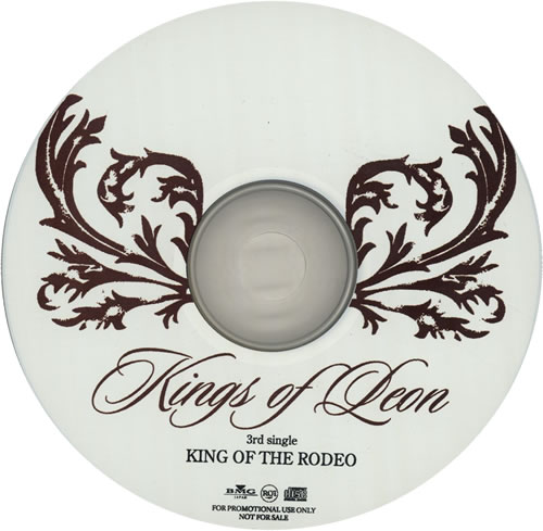Kings Of Leon King Of The Rodeo CD-R acetate Japanese KOLCRKI327695
