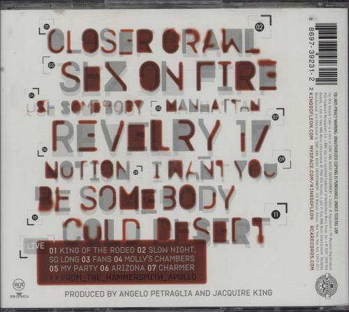 Kings Of Leon Only By The Night - Target Store 2 CD album set (Double CD) US KOL2CON761611