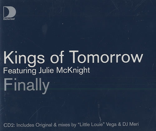 Kings Of Tomorrow Finally 2-CD single set (Double CD single) UK KD02SFI436329