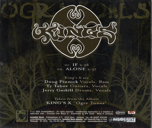 King's X If CD single (CD5 / 5") German KC0C5IF486183