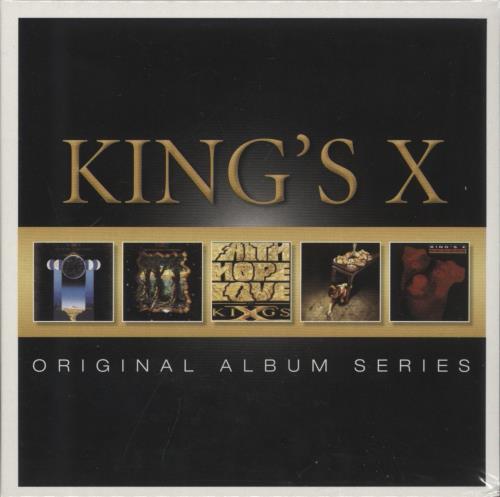 King's X Original Album Series - Sealed CD Album Box Set UK KC0DXOR880655