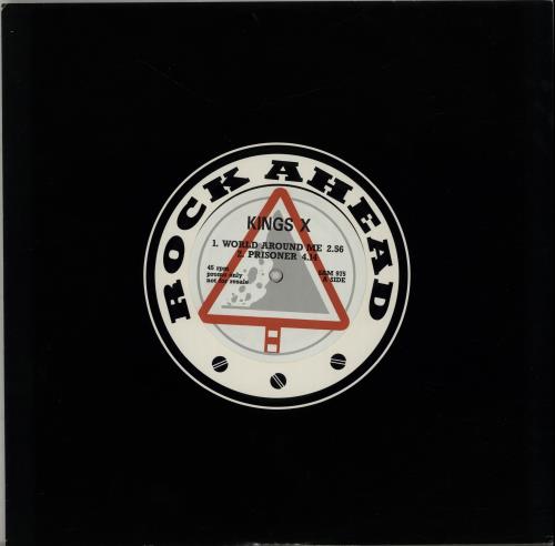 King's X World Around Me 12" vinyl single (12 inch record / Maxi-single) UK KC012WO653517
