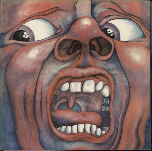 King Crimson In The Court Of - 1st vinyl LP album (LP record) UK KNCLPIN60629