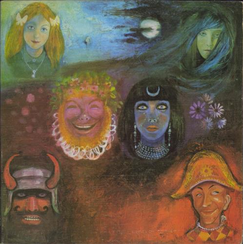 King Crimson In The Wake Of Poseidon - 1st - EX vinyl LP album (LP record) UK KNCLPIN61927