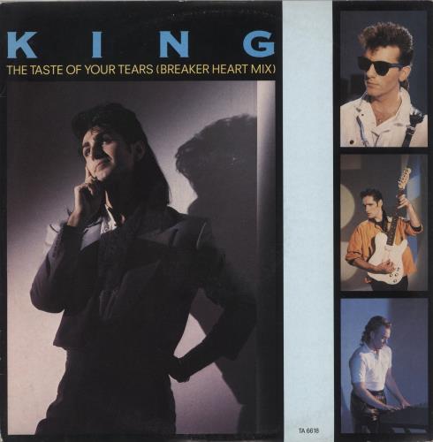 King The Taste Of Your Tears 12" vinyl single (12 inch record / Maxi-single) UK K-G12TH116254