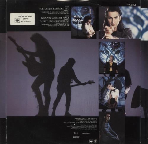 King Torture 12" vinyl single (12 inch record / Maxi-single) UK K-G12TO35549