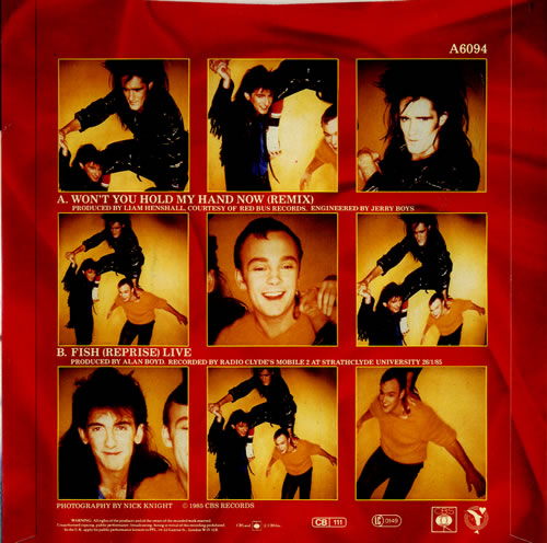 King Won't You Hold My Hand Now 7" vinyl single (7 inch record / 45) UK K-G07WO295054