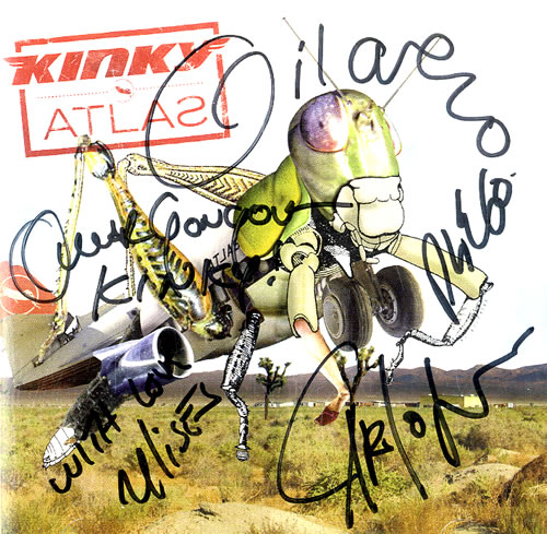 Kinky Atlas - Autographed CD album (CDLP) US KM4CDAT554846