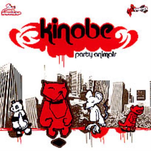 Kinobe Party Animals EP CD single (CD5 / 5") UK KNBC5PA262287