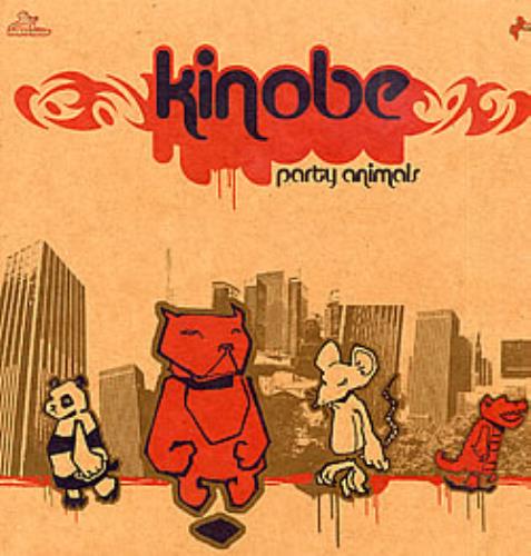 Kinobe Party Animals EP 12" vinyl single (12 inch record / Maxi-single) UK KNB12PA262293