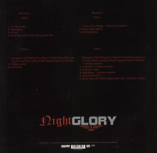 Kirlian Camera Nightglory 2-LP vinyl record set (Double LP Album) German 89T2LNI865397