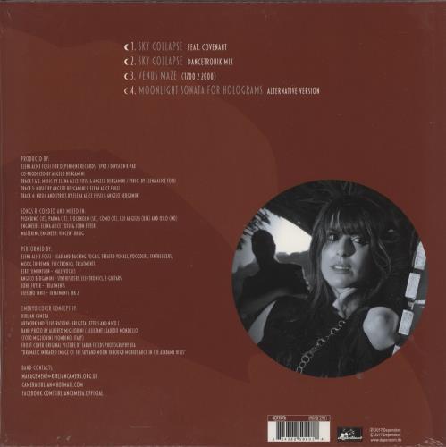 Kirlian Camera Sky Collapse - Sealed 12" vinyl single (12 inch record / Maxi-single) German 89T12SK878451