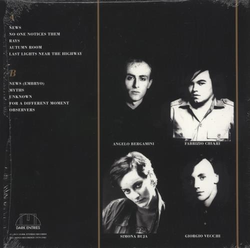 Kirlian Camera Uno + Flexi-disc vinyl LP album (LP record) US 89TLPUN865365