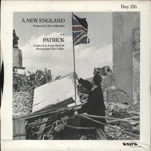Kirsty MacColl A New England - 2nd 7" vinyl single (7 inch record / 45) UK KIR07AN150667