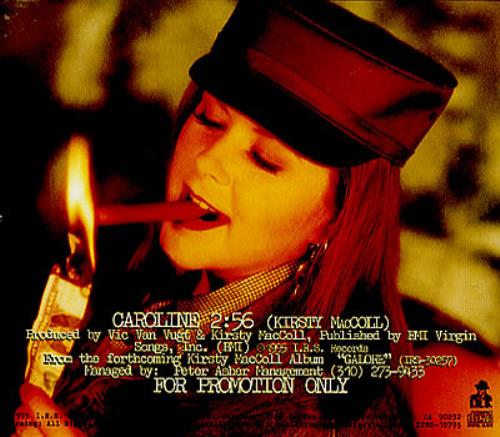 Kirsty MacColl Caroline CD single (CD5 / 5") US KIRC5CA45681