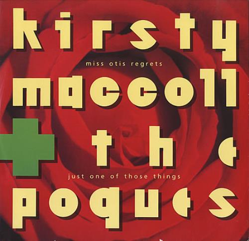 Kirsty MacColl Miss Otis Regrets / Just One Of Those Things 12" vinyl single (12 inch record / Maxi-single) UK KIR12MI397491