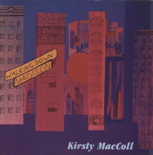 Kirsty MacColl Walking Down Madison 12" vinyl single (12 inch record / Maxi-single) UK KIR12WA187573