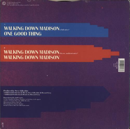 Kirsty MacColl Walking Down Madison 12" vinyl single (12 inch record / Maxi-single) UK KIR12WA187573