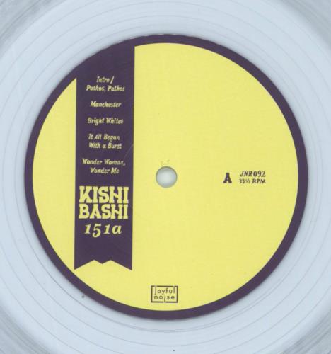 Kishi Bashi 151a - Clear Vinyl 2-LP vinyl record set (Double LP Album) US OJ72LAC865336
