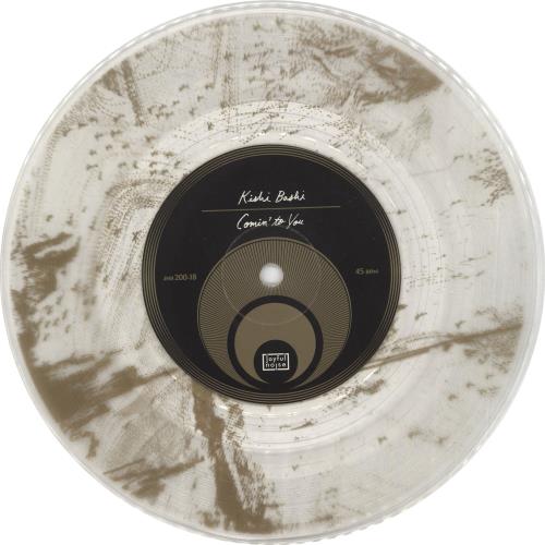Kishi Bashi Comin' To You - Clear/Gold Splatter Vinyl 7" vinyl single (7 inch record / 45) US OJ707CO710149