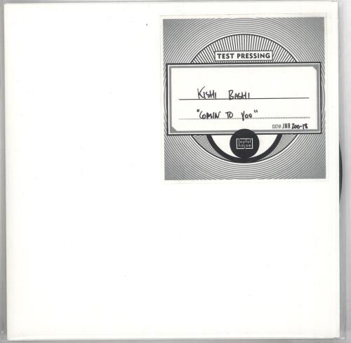 Kishi Bashi Comin' To You - Test Pressing 7" vinyl single (7 inch record / 45) US OJ707CO710163