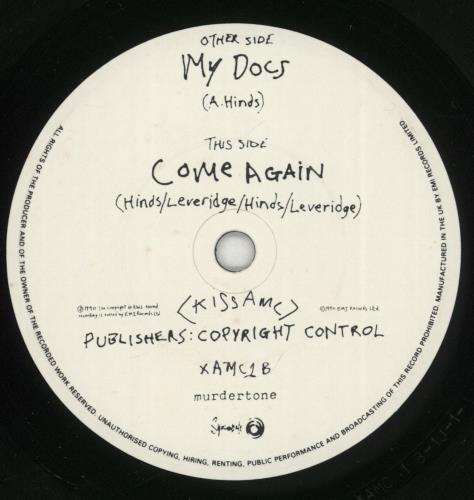 Kiss AMC My Docs 7" vinyl single (7 inch record / 45) UK KMC07MY865195