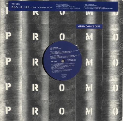 Kiss Of Life Love Connection 12" vinyl single (12 inch record / Maxi-single) UK KCP12LO712030