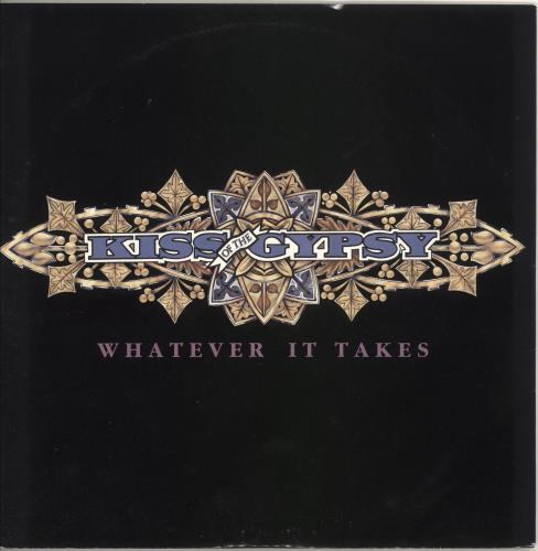 Kiss Of The Gypsy Whatever It Takes 10" vinyl single (10 inch record) UK ZMV10WH745527