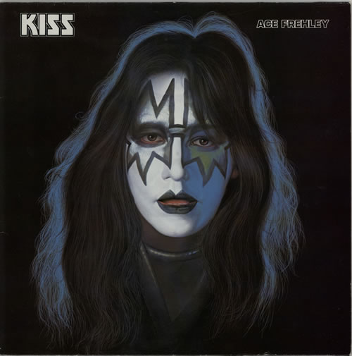 Kiss Ace Frehley vinyl LP album (LP record) German KISLPAC14471