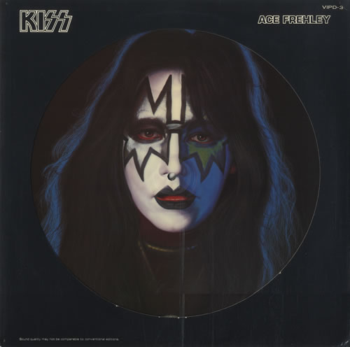 Kiss Ace Frehley picture disc LP (vinyl picture disc album) Japanese KISPDAC457971