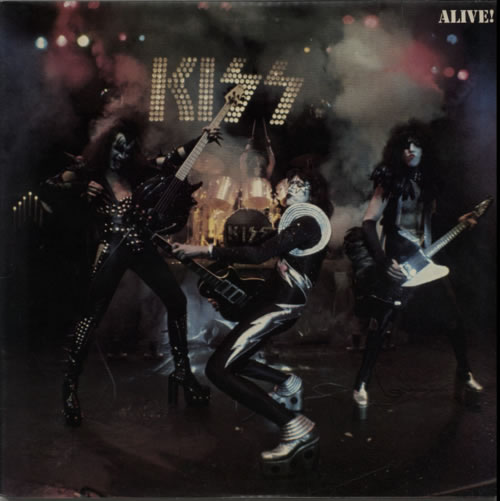 Kiss Alive! - Factory Sample 2-LP vinyl record set (Double LP Album) UK KIS2LAL16855