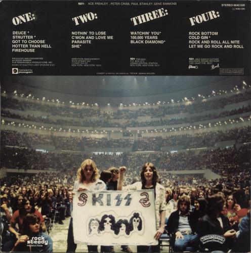 Kiss Alive! 2-LP vinyl record set (Double LP Album) UK KIS2LAL14352
