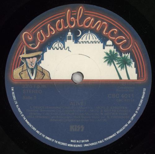 Kiss Alive! 2-LP vinyl record set (Double LP Album) UK KIS2LAL658387